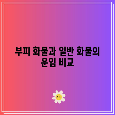 다양한 화물 유형에 따른 국제 운임 차이점