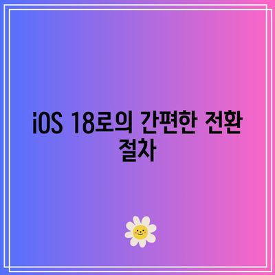 iOS 16 플러스 사전 예약 취소 후 iOS 18로 이동하는 방법 | iOS 업데이트, 사전 예약, 스마트폰 팁"