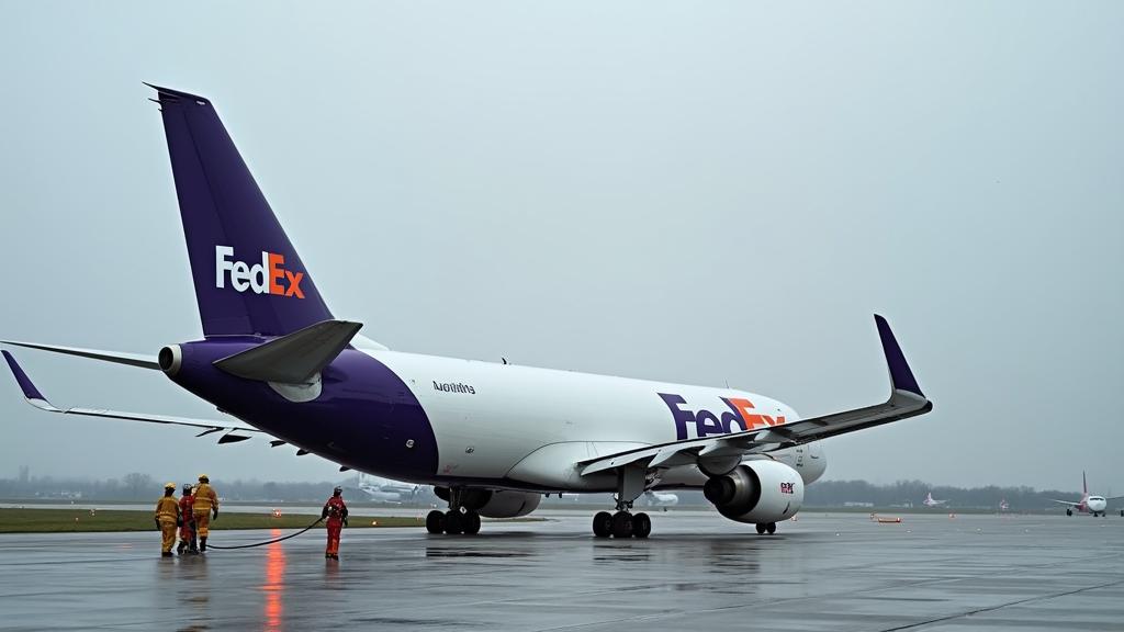 Cargo Plane Makes Emergency Landing Due to Fire at Newark Airport