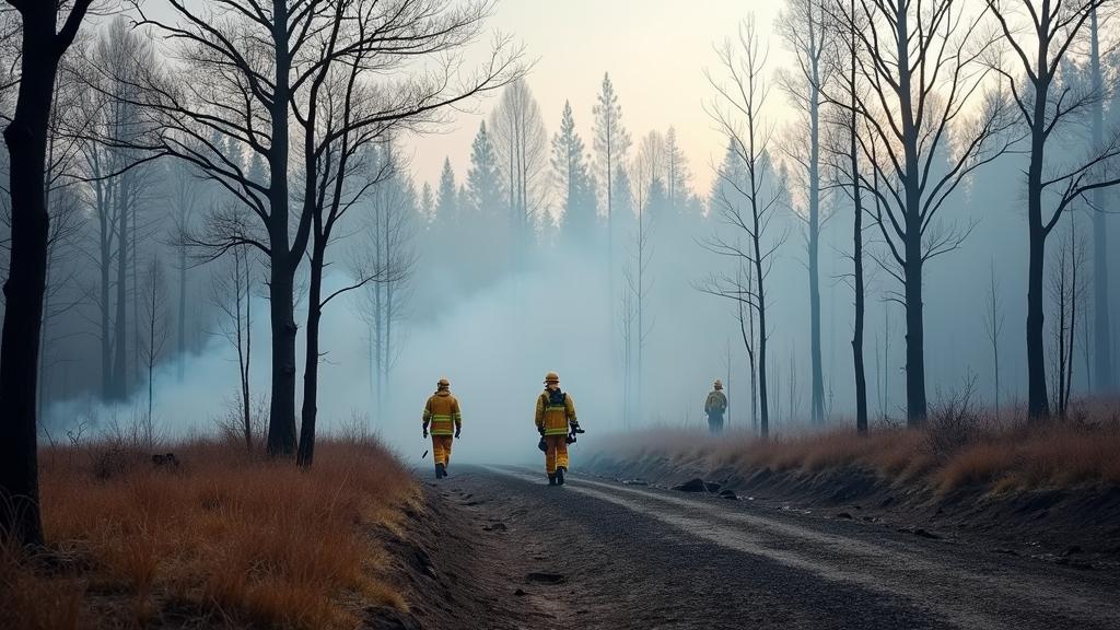 Long Island Wildfire Extinguished and Arson Investigation Underway