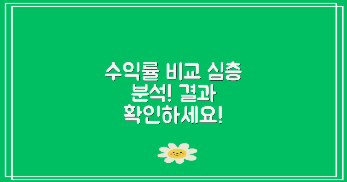 수익률 비교 분석