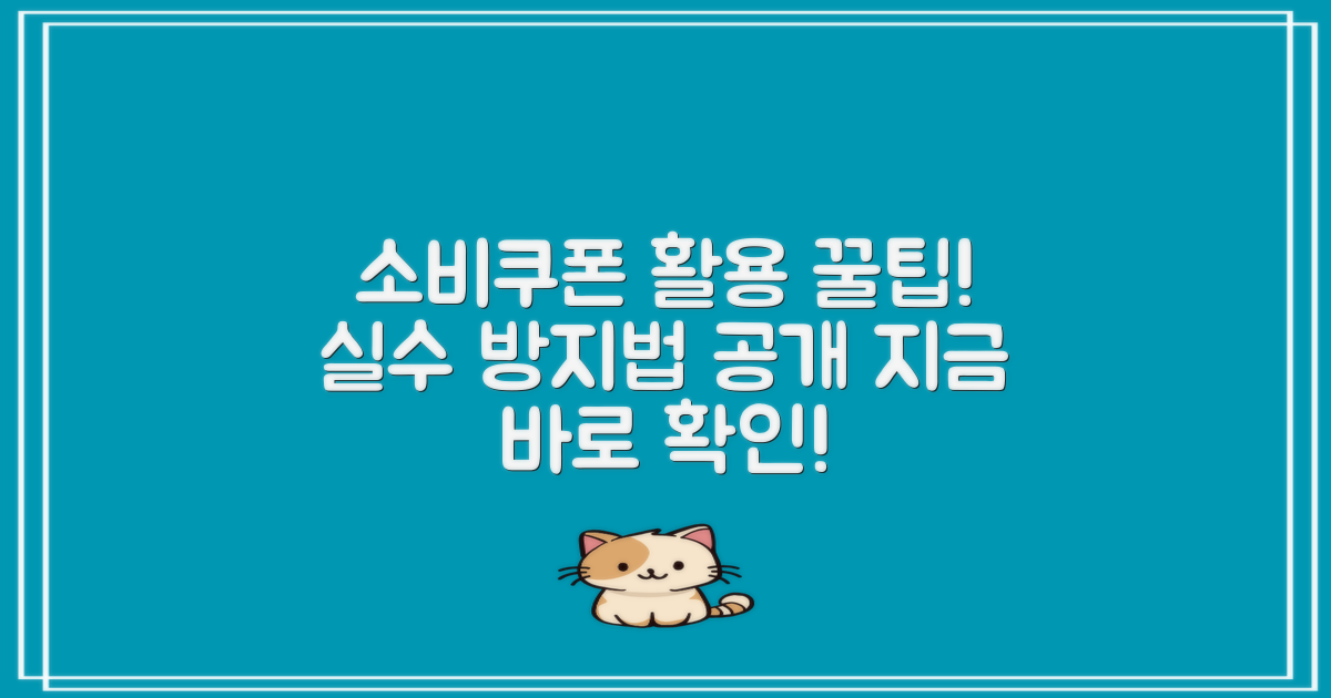 소비쿠폰 사용 시 실수 방지 n팁